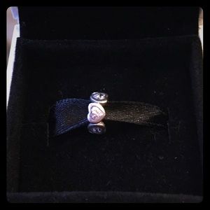 Authentic Retired SS In My Heart Pandora Spacer